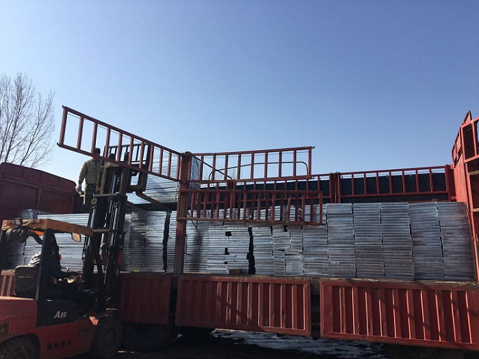 熱鍍鋅鋼格柵板踏步安裝